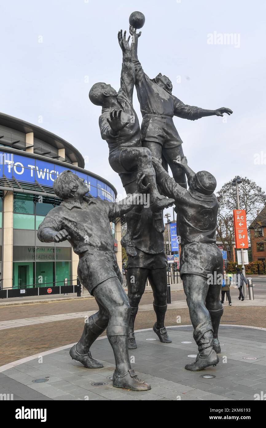 Twickenham stadium general view hi-res stock photography and images - Alamy