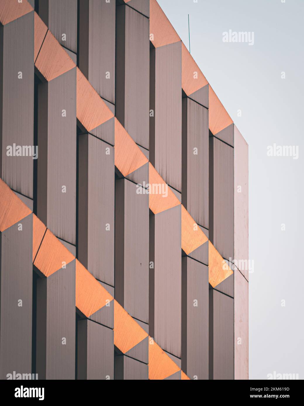 A vertical shot of the facade of a beautiful building Stock Photo - Alamy