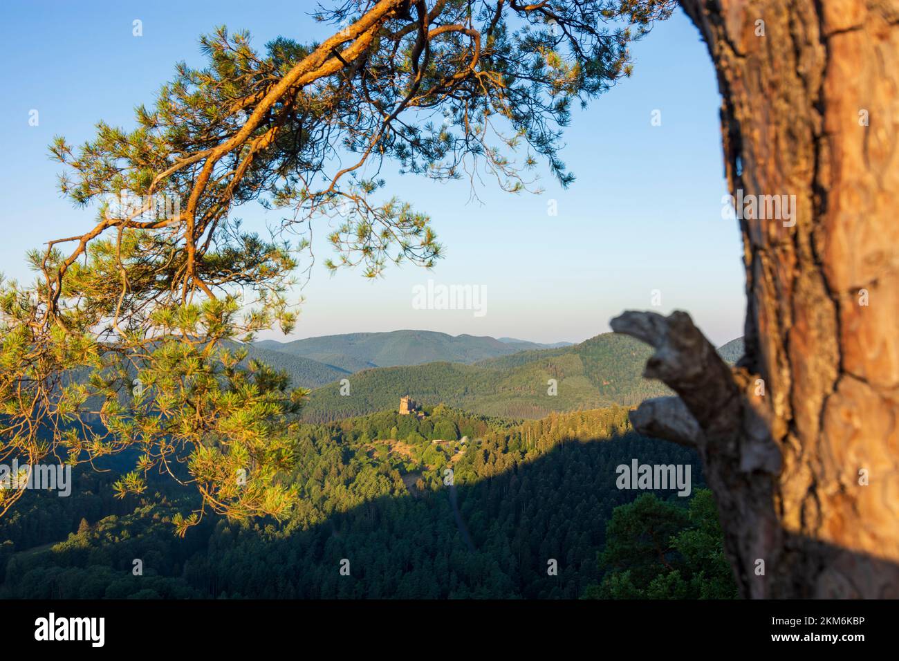 Lembach Lembach: Fleckenstein Castle in Palatinate Forest-North Vosges ...