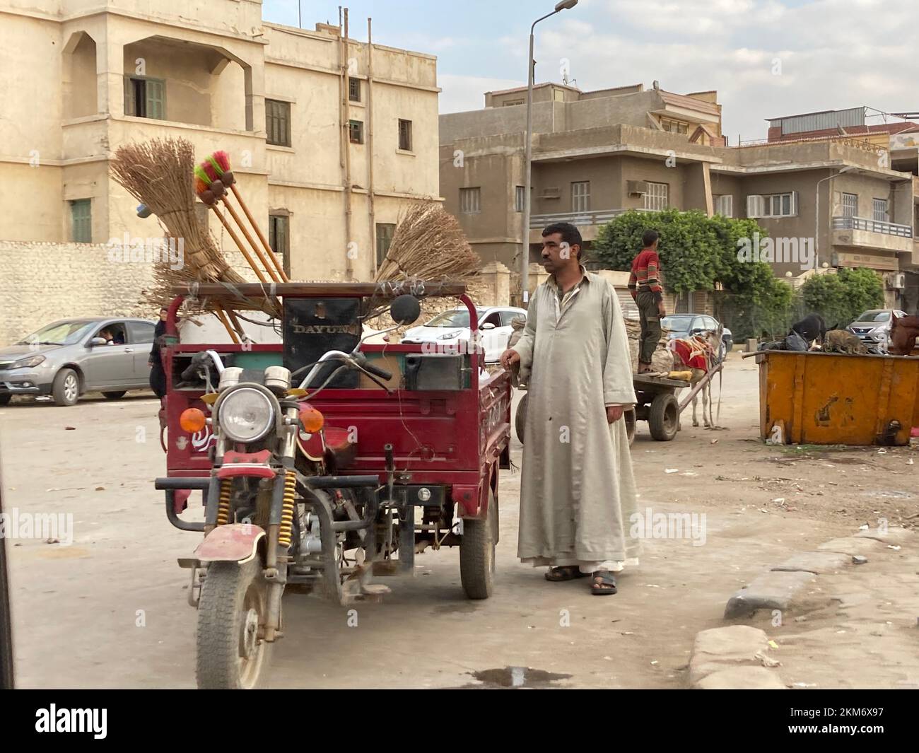 street vendor egypt Stock Photo Alamy