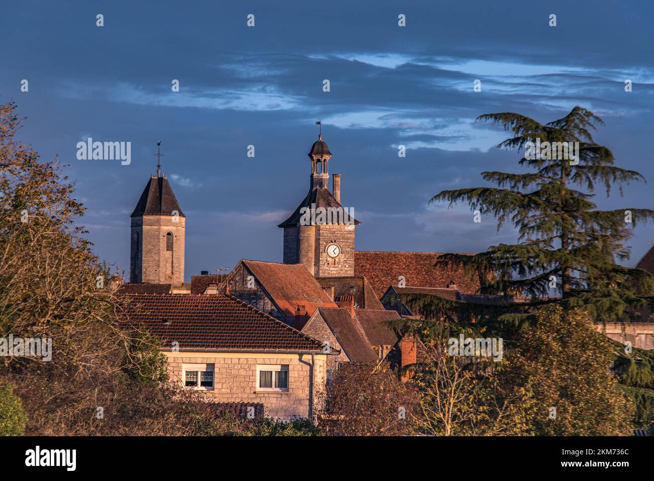Le plus beau village de france hi-res stock photography and images - Alamy