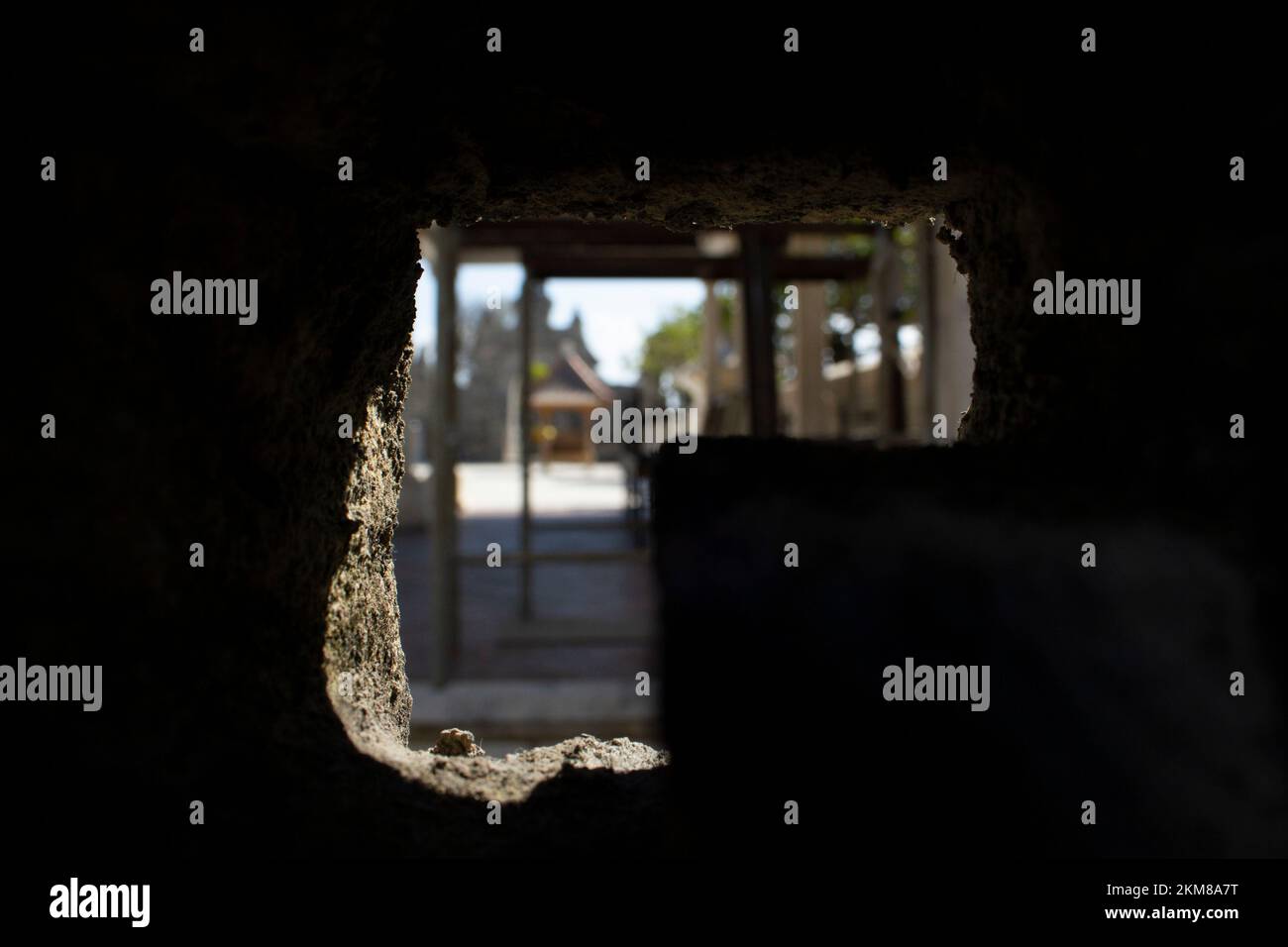 Mysterious hole in wall hi-res stock photography and images - Alamy