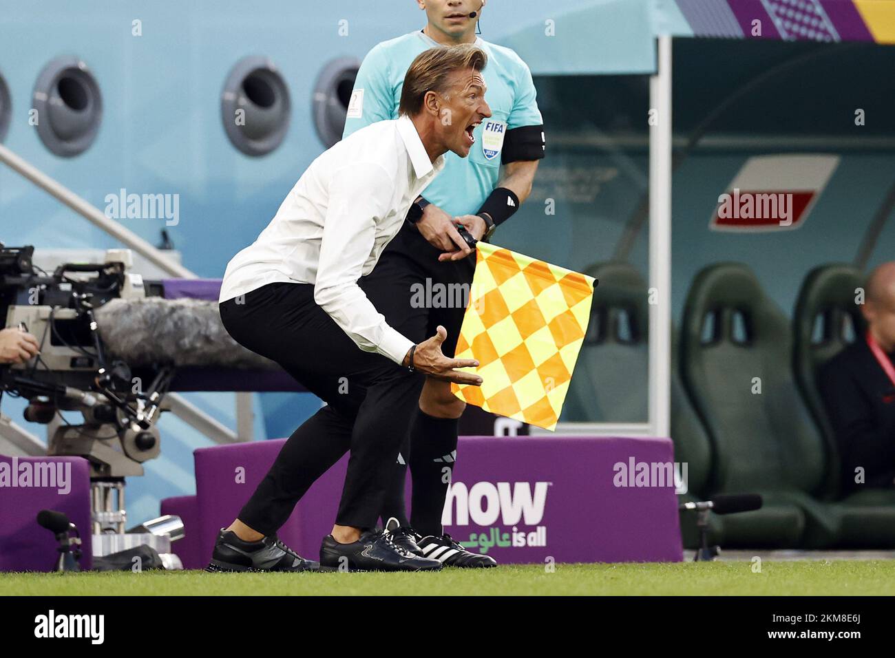 'I almost went to Nigeria' - Herve Renard opens up on decision to reject Super Eagles job 3 Qatar. 26th Nov, 2022. DOHA - Saudi Arabia coach Herve Renard during the FIFA World Cup Qatar 2022 group C match between Poland and Saudi Arabia at the Education City Stadium on