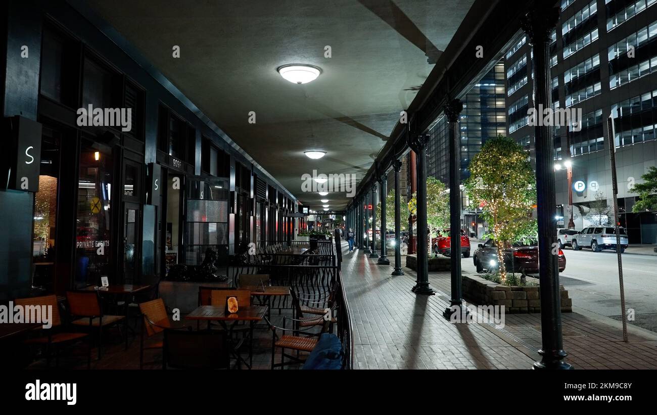 Fancy restaurant in Houston downtown HOUSTON, UNITED STATES