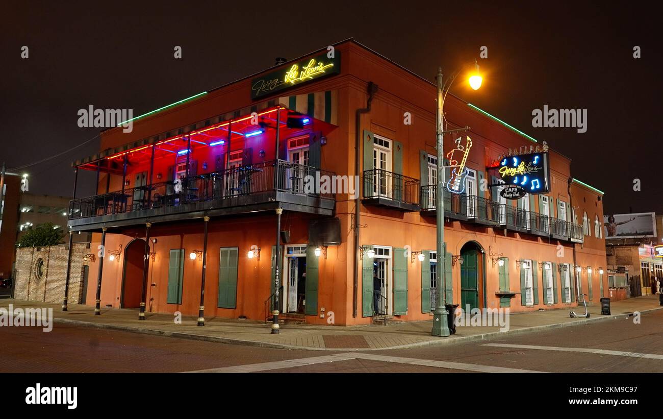 Blues Cafe at Beale Street in Memphis - the home of Blues and Rock ...