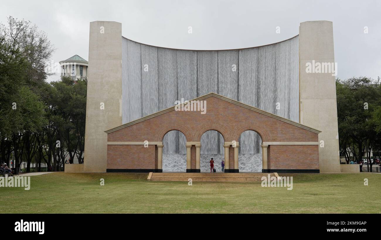 Gerald D. Hines Waterwall Park in Houston HOUSTON, UNITED STATES