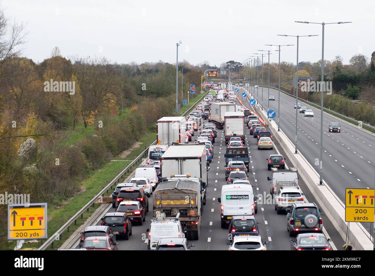 Weekend m4 closures hires stock photography and images Alamy
