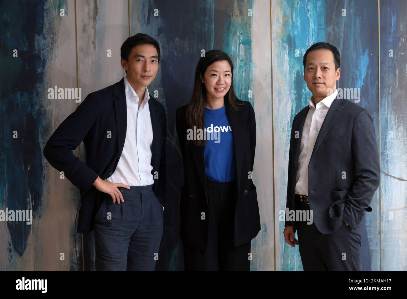 ( left to right) Gregory Van, CEO of Endowus; Steffanie Yuen, Head of ...