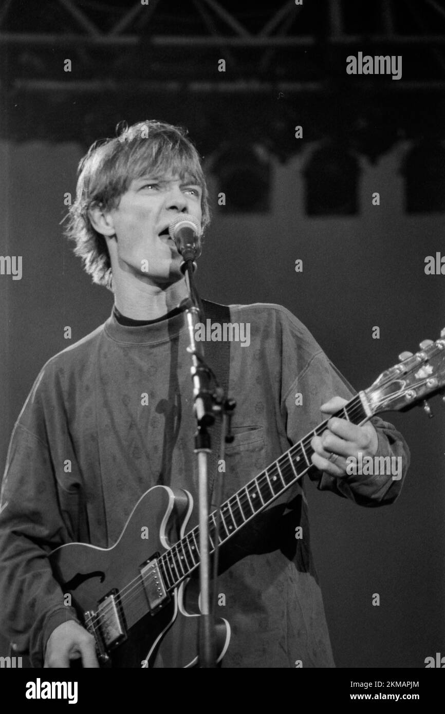 The House of Love live in concert in France in the 1990s Guy Chadwick