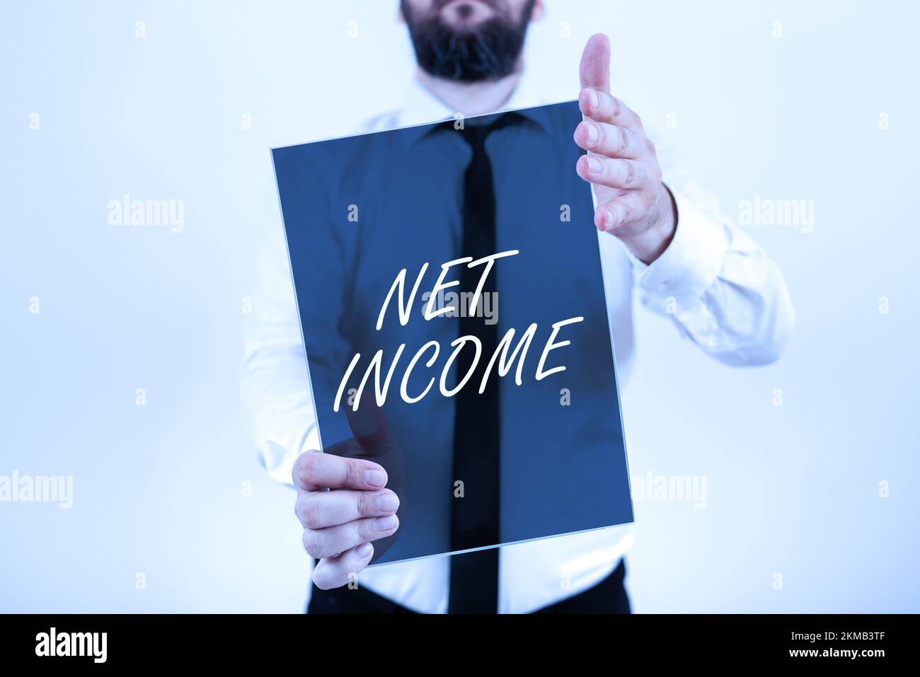 Net Income Sign Inspiration showing sign Net Income. Business showcase the gross income ...