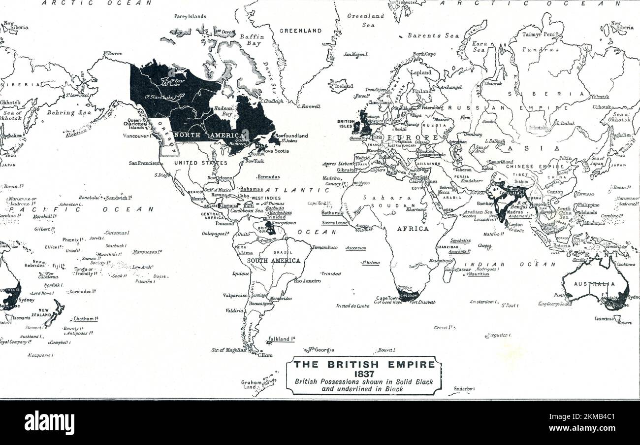 British empire map hires stock photography and images Alamy