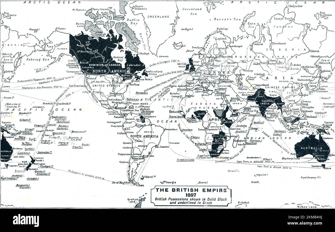 british-empire-map-from-1897-queen-victoria-reign-stock-photo-alamy