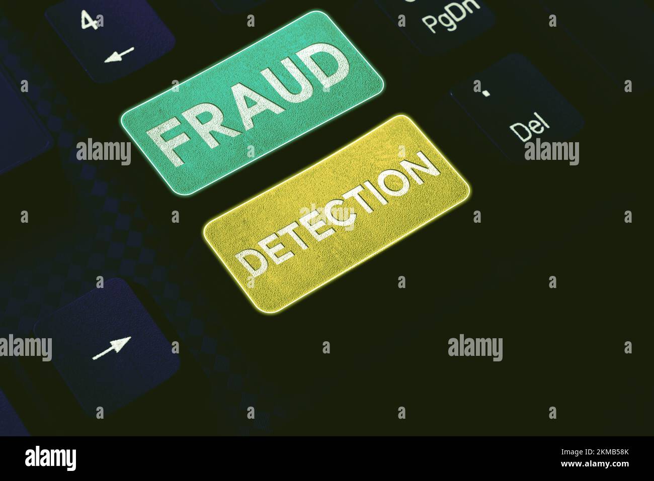 Fraud Detection Text Example Writing displaying text Fraud Detection. Business idea identification ...