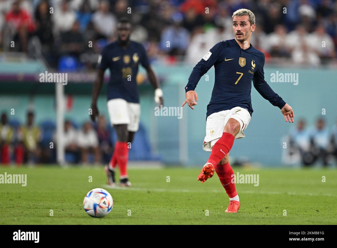 Doha, Catar. 26th Nov, 2022. Antoine Griezmann of France during the ...