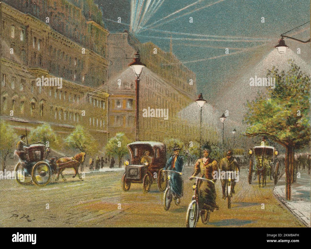 London Street during Victorian era 19th century Stock Photo - Alamy