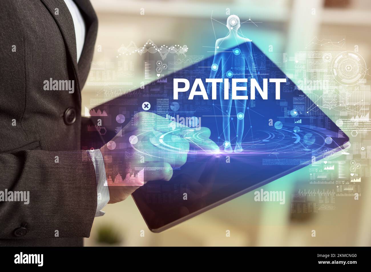 Electronic medical record, tech concept Stock Photo Alamy