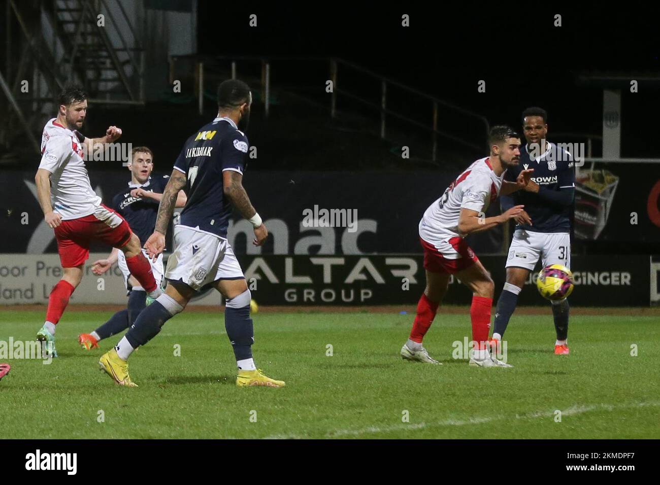 26th November 2022; Dens Park, Dundee, Scotland Scottish Cup Football