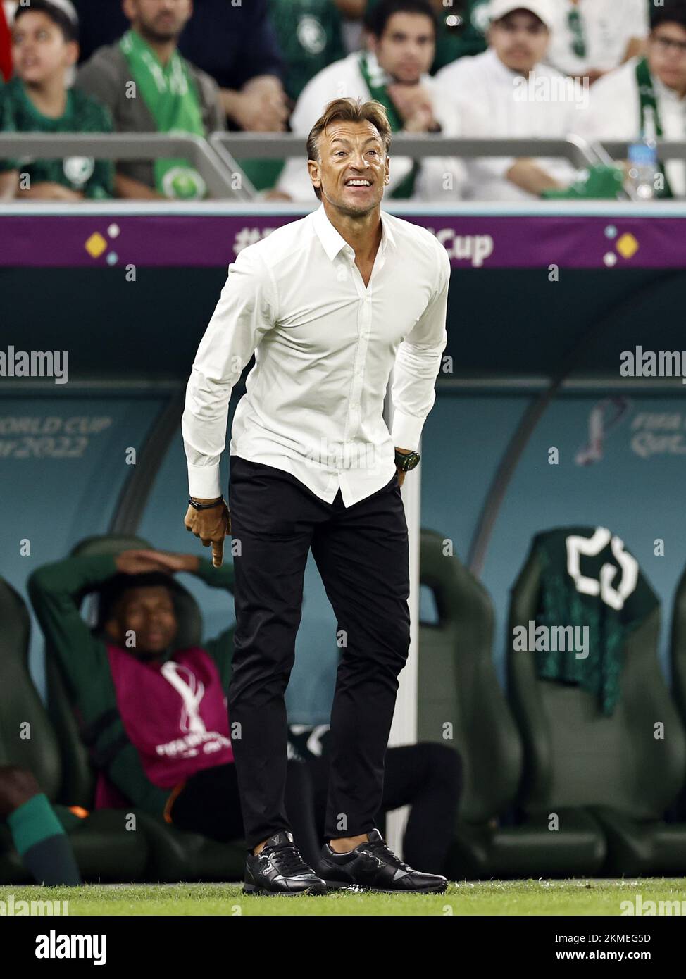 Saudi Arabia Coach Herve Renard During Editorial Stock Photo - Stock Image