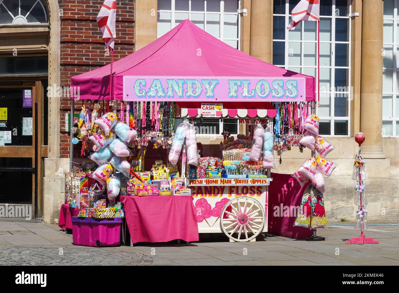 Candy floss for sale, London England United Kingdom UK Stock Photo Alamy