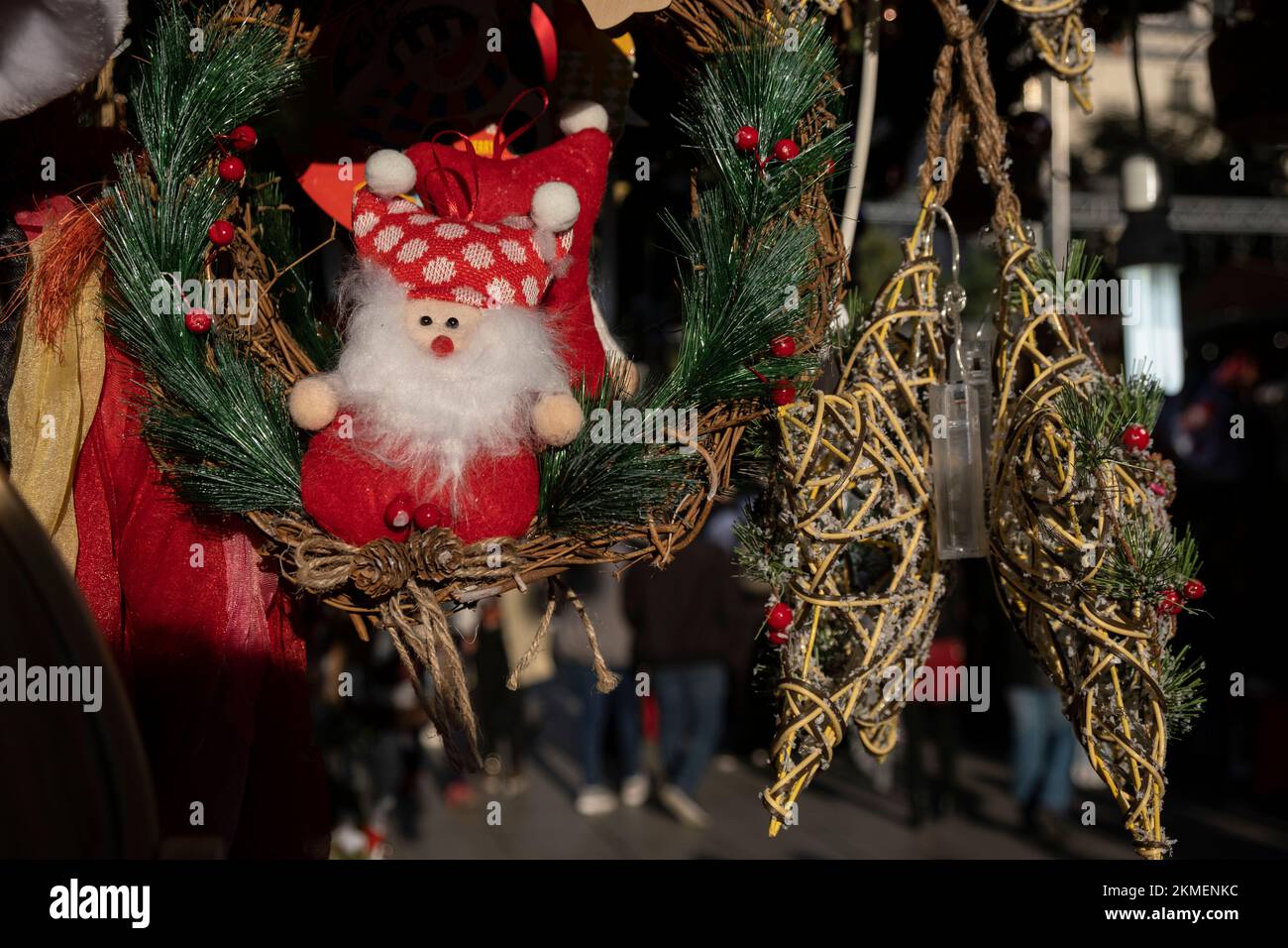 AVOIN Colorlife Merry Christmas Garden Flag 12x18 Inch Double