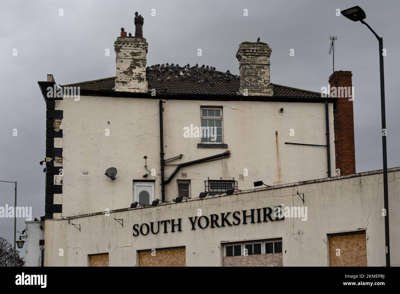 South Yorkshire Inn (closed), Mexborough,  Doncaster, South Yorkshire, England, UK Stock Photo