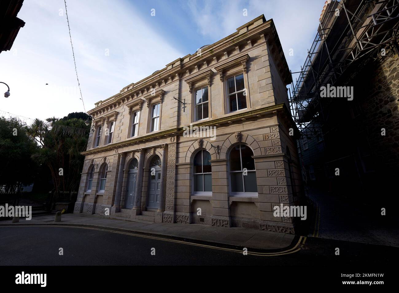 St Austell Cornwall UK 11 25 2022 Earth Goddess structure The world