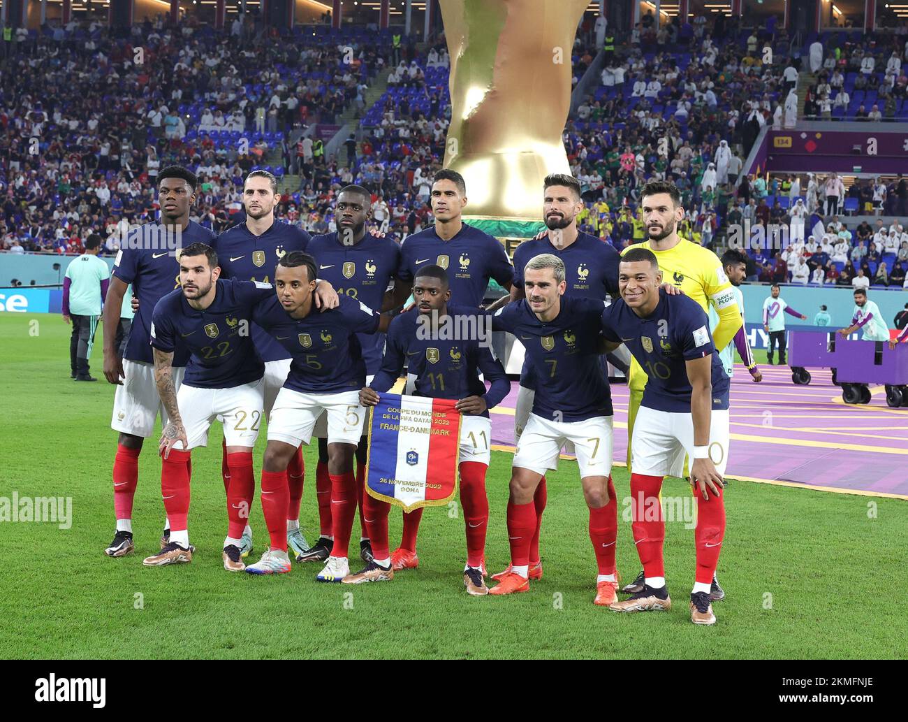 World cup 2022 france hi-res stock photography and images