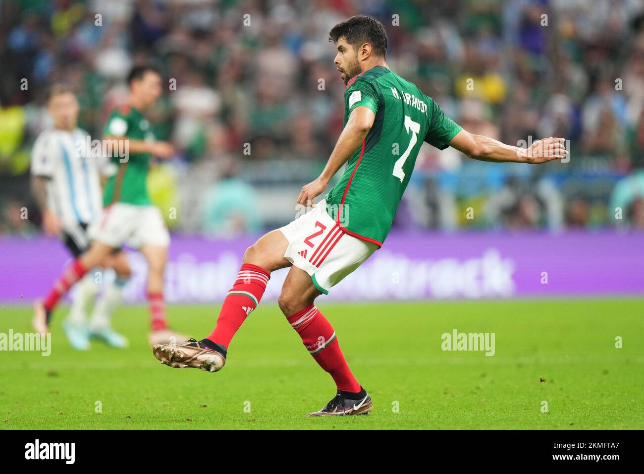 Araujo of Mexico during the FIFA World Cup Qatar 2022 match, Group C