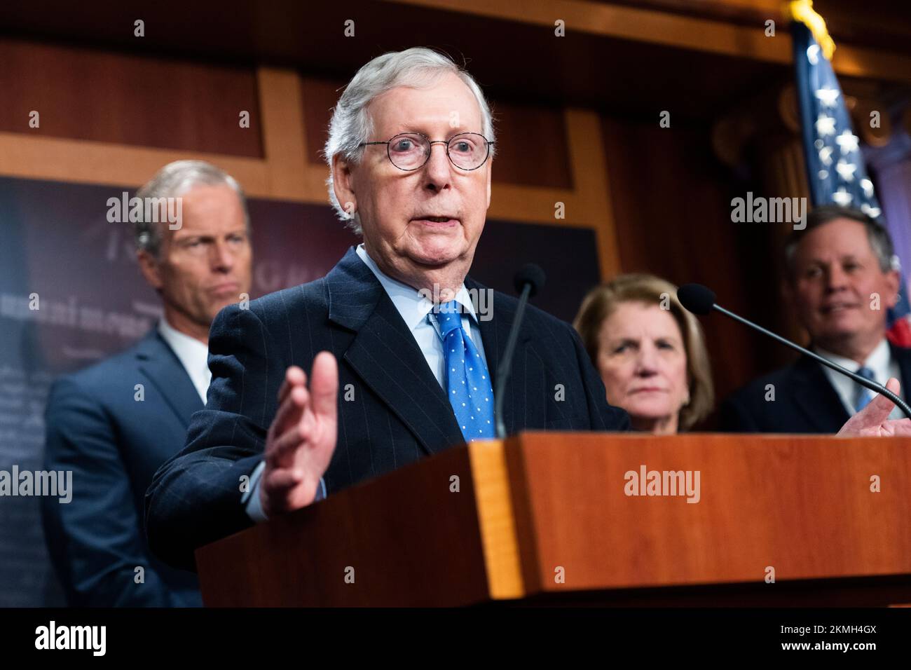 UNITED STATES - NOVEMBER 16: Senate Minority Leader Mitch McConnell, R