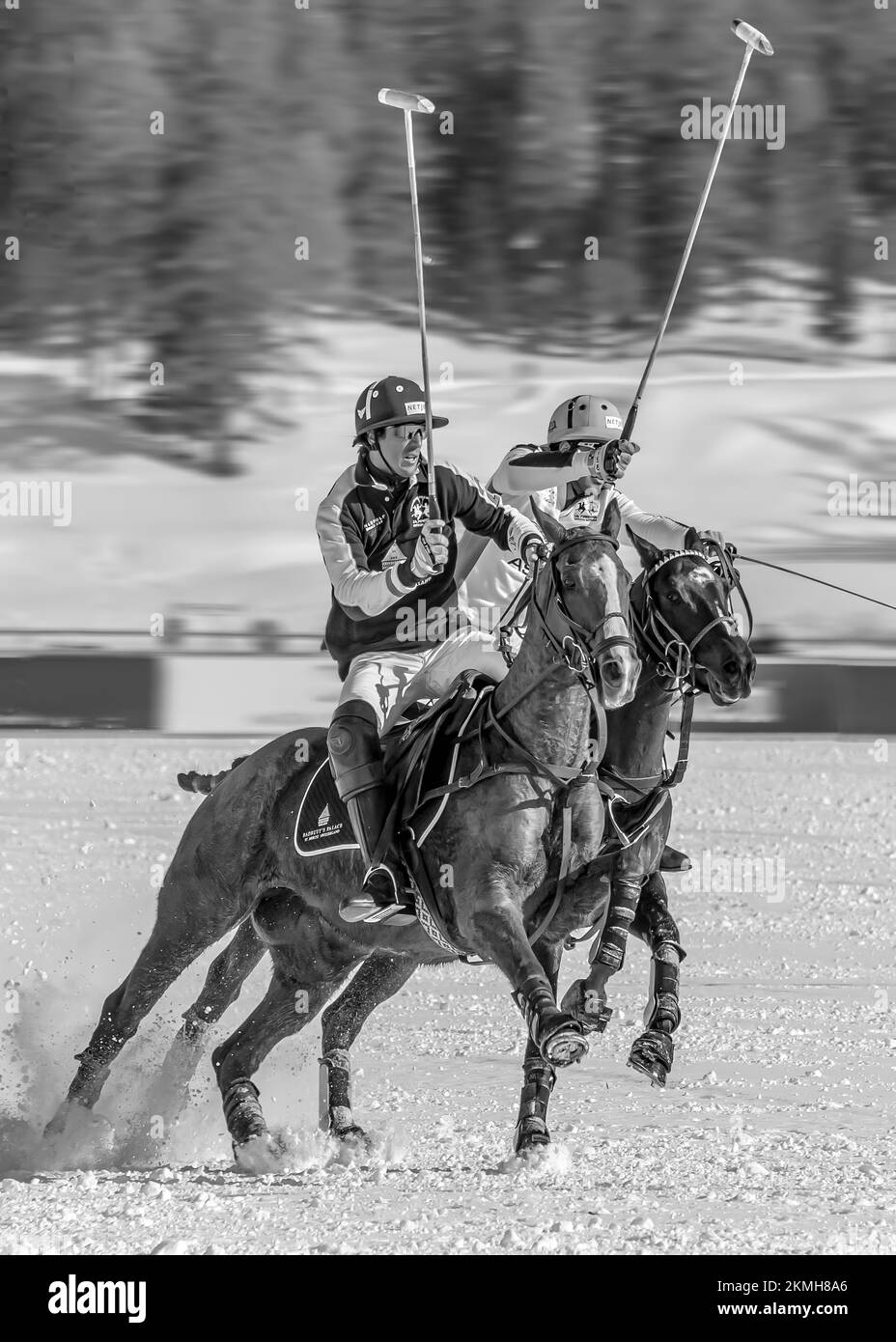 Black polo hat white horse hotsell
