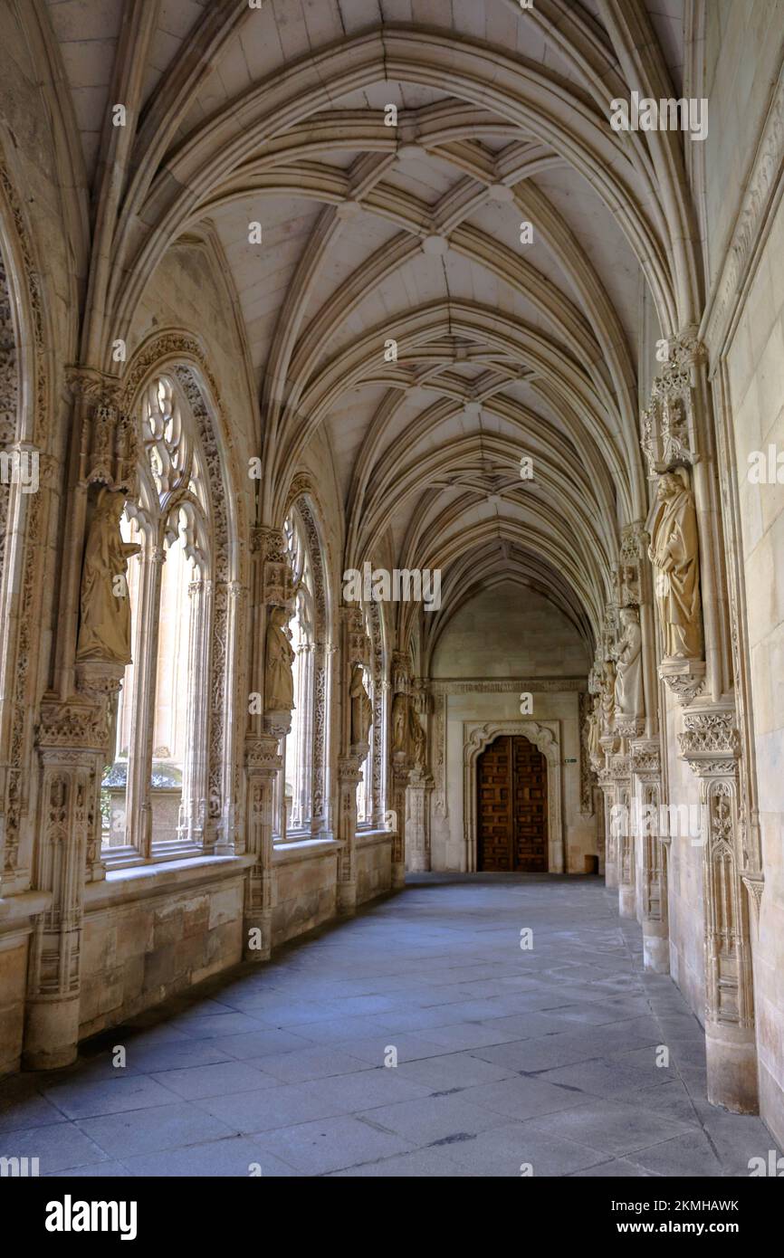 Views from the cloister of the Monastery of San Juan de los Reyes in Toledo, Spain Stock Photo