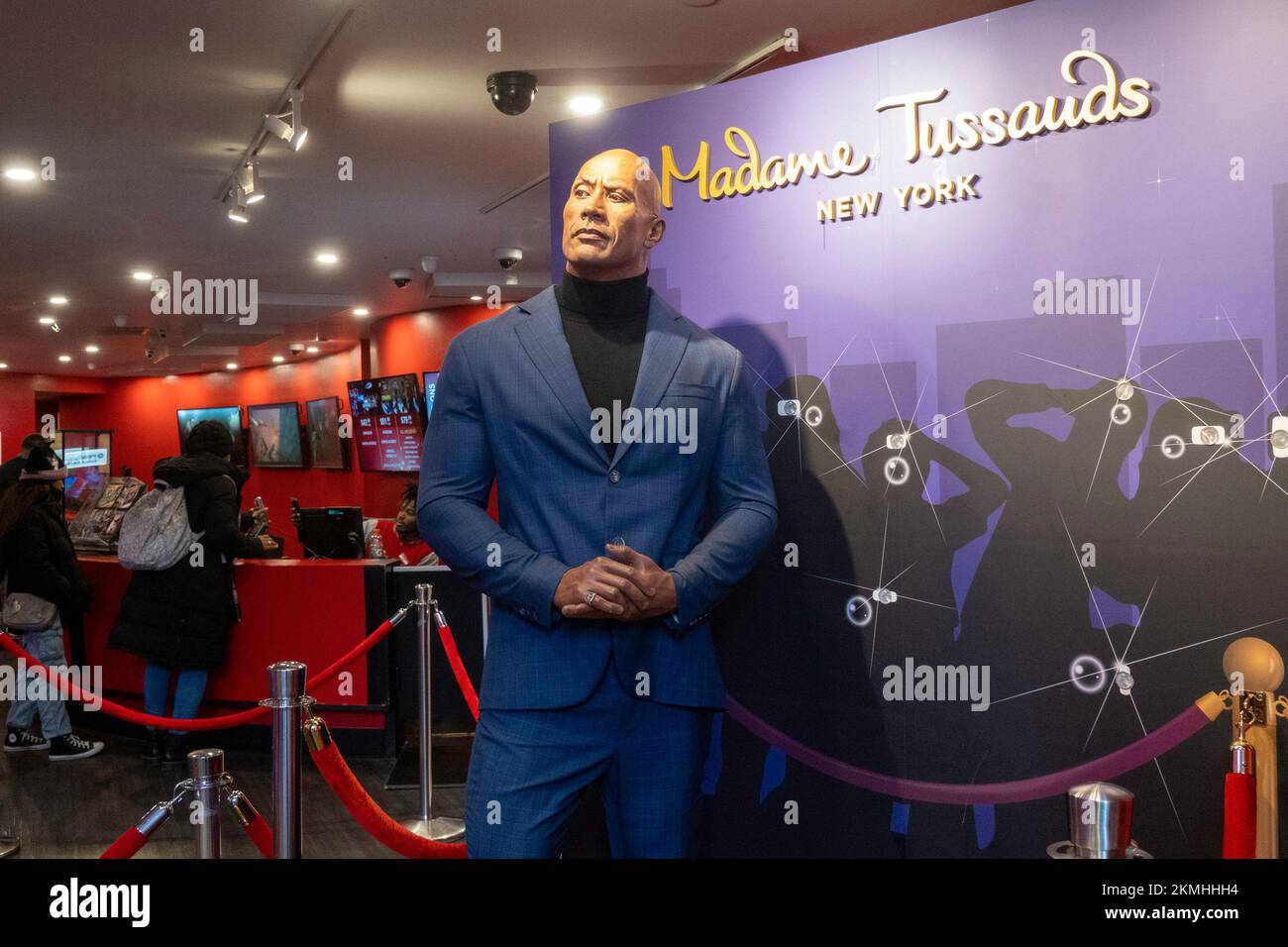 Madame Tussauds Wax Museum is a popular attraction on West 42nd Street, Times Square, New York City, USA  2022 Stock Photo