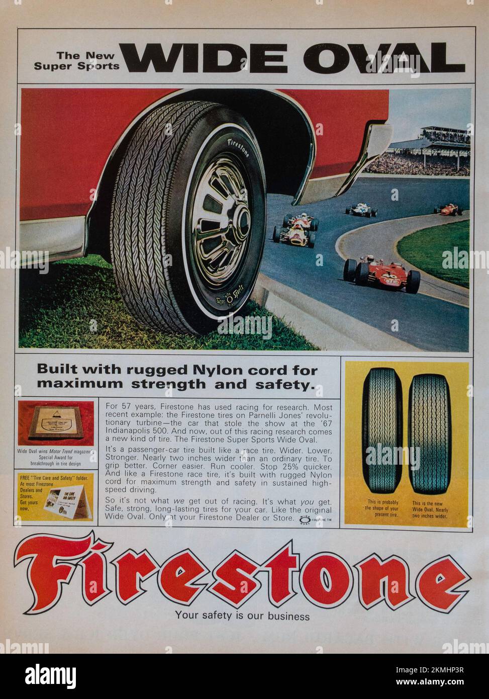 Vintage 4 August 1967 'Life' Magazine Advert, USA Stock Photo