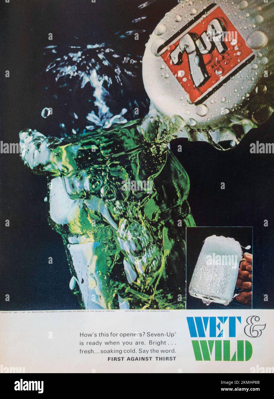 Vintage 4 August 1967 'Life' Magazine Advert, USA Stock Photo