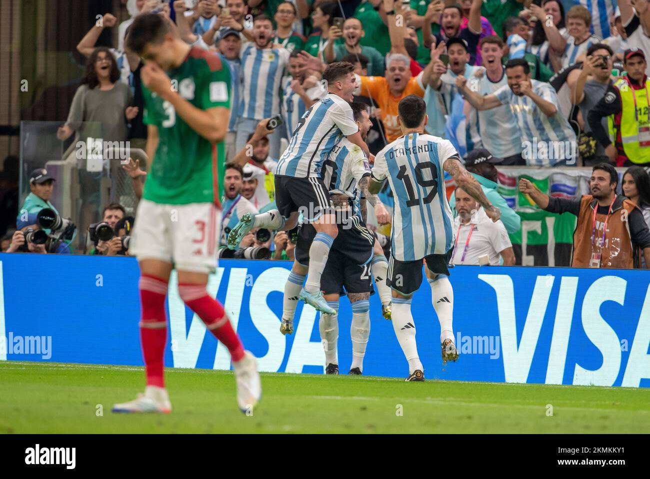 LUSAIL, AD - 26.11.2022: ARGENTINA VS MEXICO - Argentina vs Mexico ...