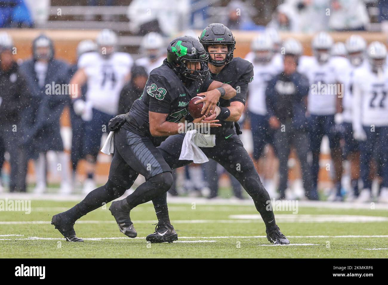 Denton, TX, USA. 26th Nov, 2022. North Texas Mean Green running back
