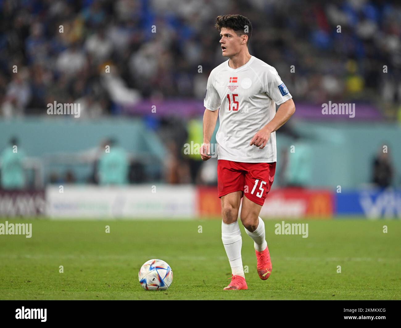Doha, Catar. 26th Nov, 2022. Christian Nørgaard of Denmark during a ...