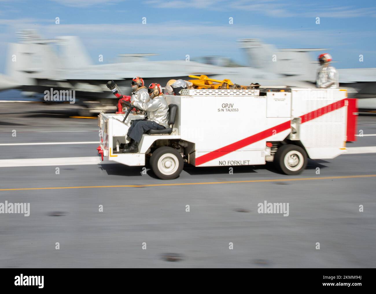 Sailors assigned to the firstinclass aircraft carrier USS Gerald R
