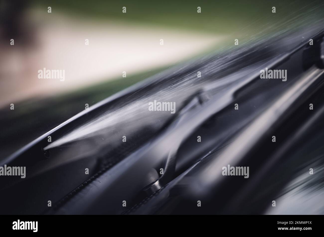 Under hood windshield washer jet used to spray liquid to clean glass on