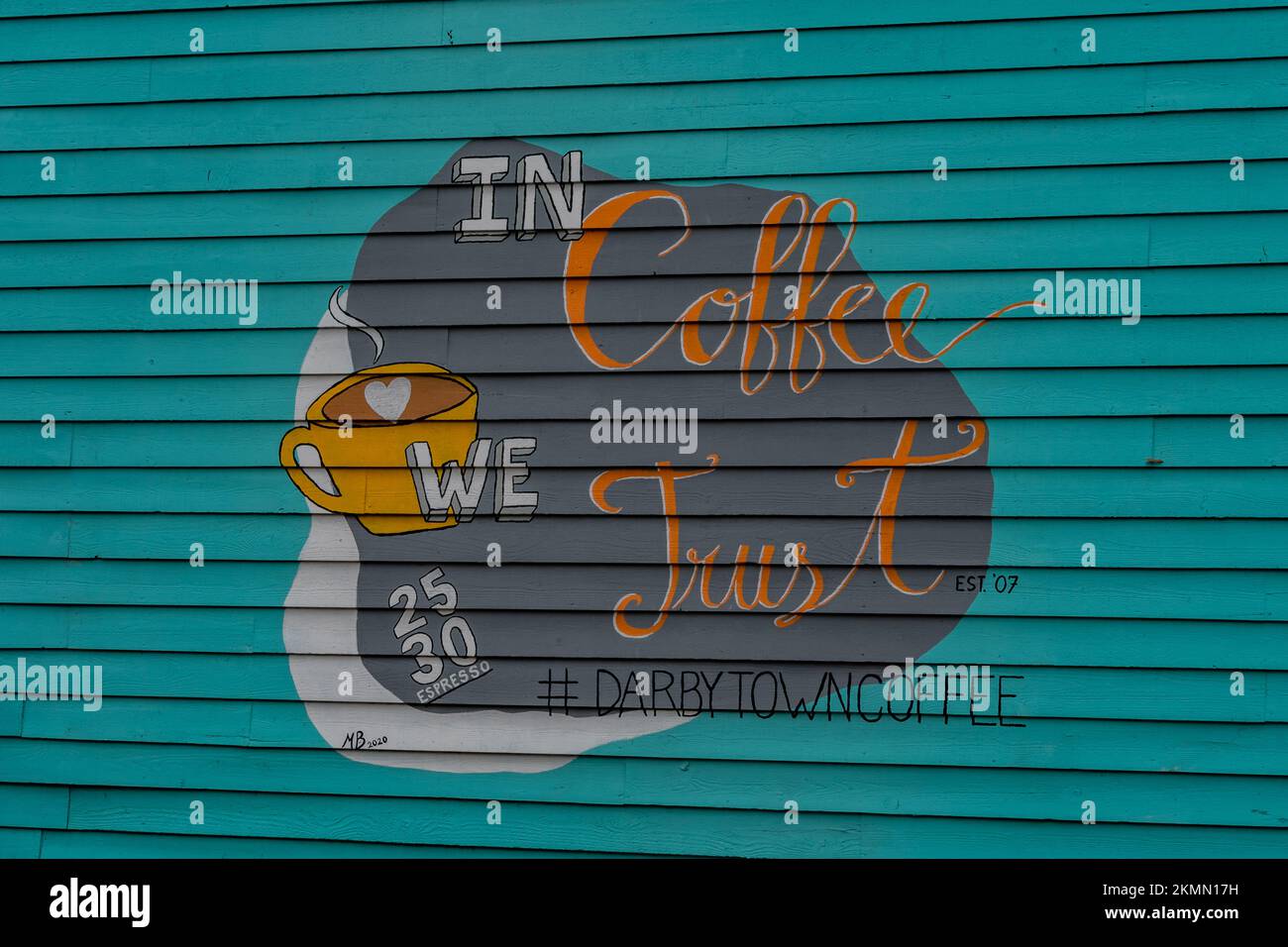 Coffee Shop, Fredericksburg, Virginia USA,, Fredericksburg, Virginia Stock Photo