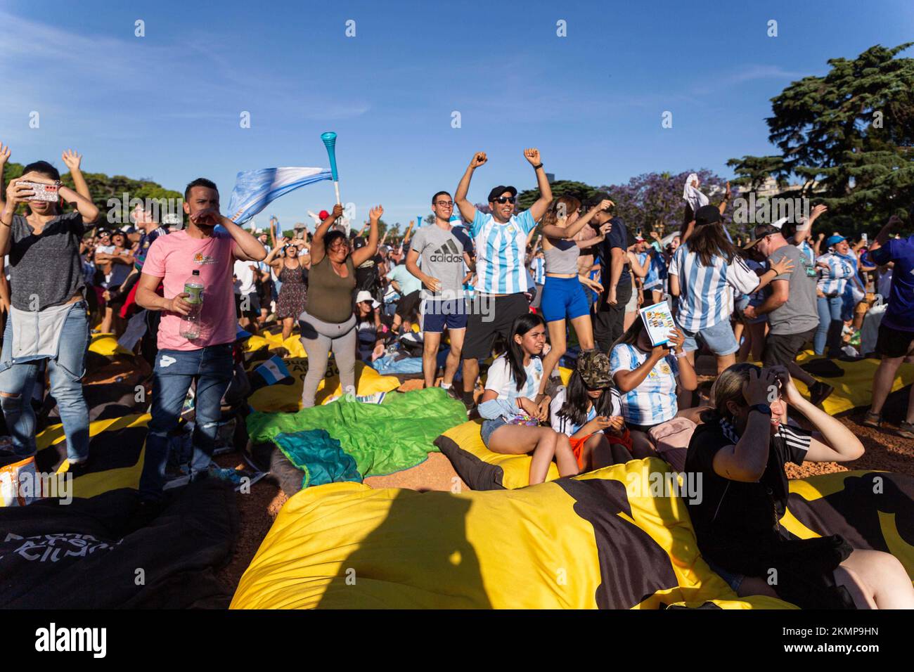 Buenos Aires, Buenos Aires, Argentina. 26th Nov, 2022. The passion for ...