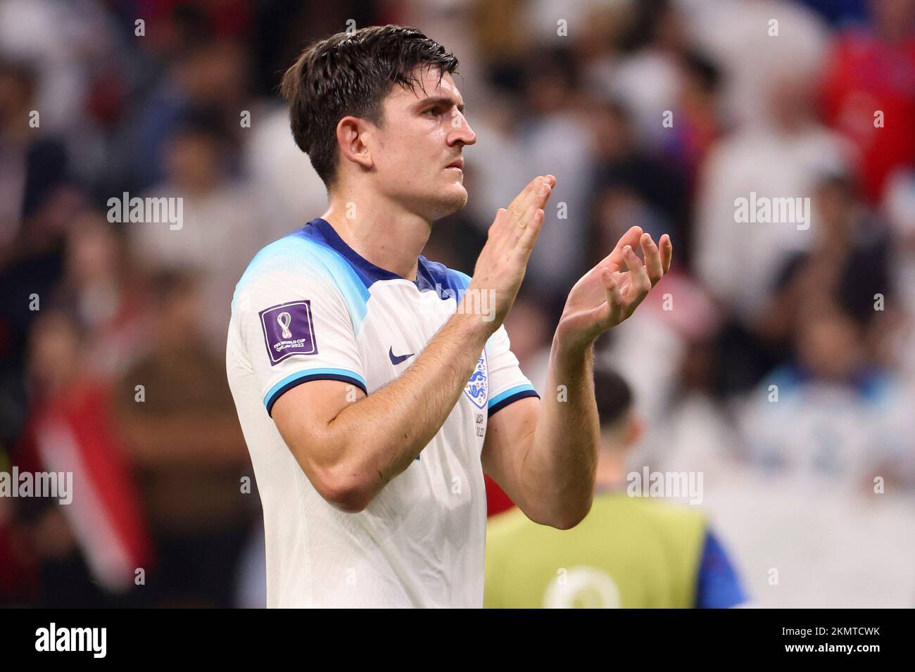 Harry Maguire Of England Salutes The Supporters Following During The harry-maguire-of-england-salutes-the-supporters-following-during-the