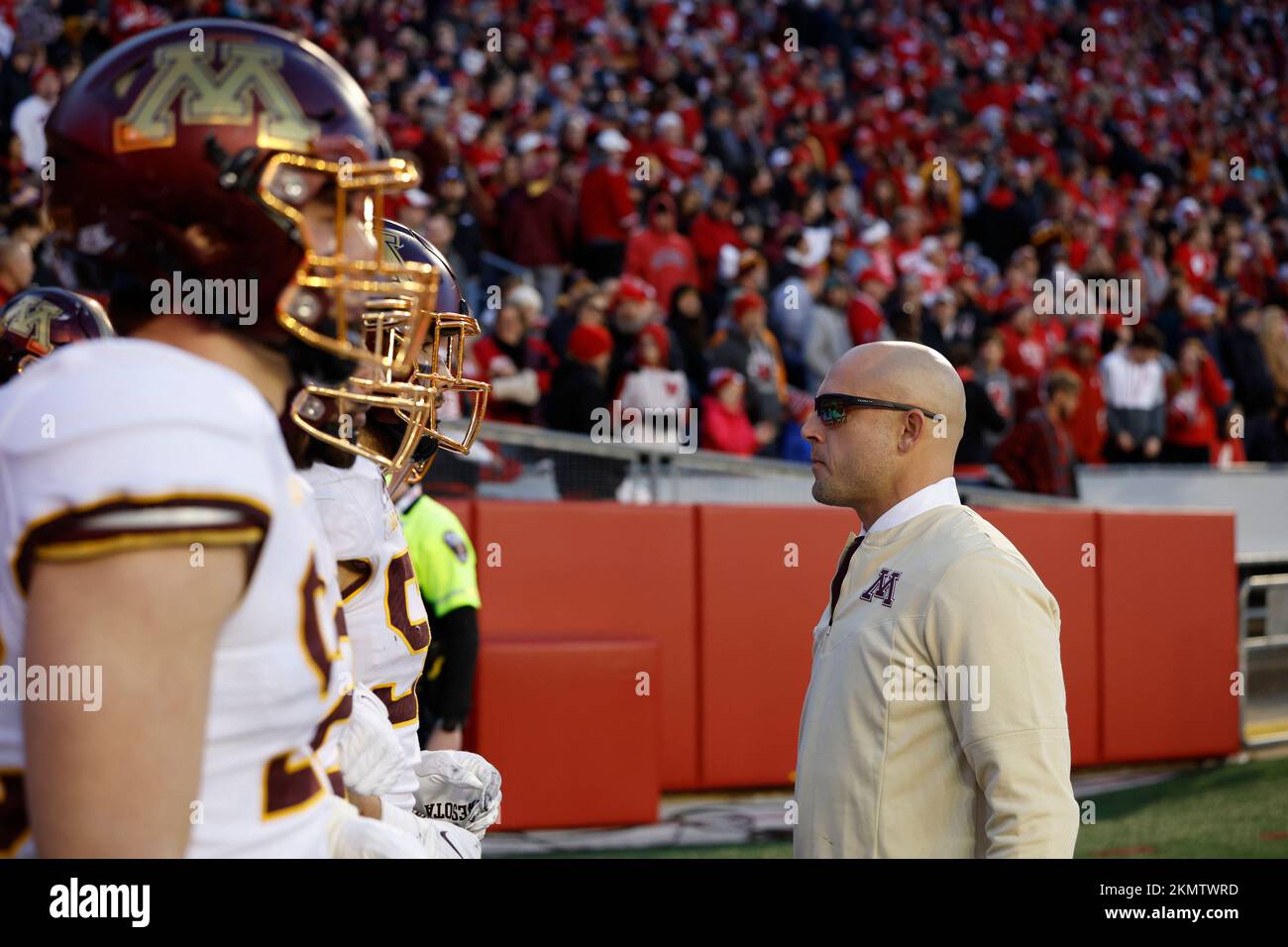madison-wi-usa-26th-nov-2022-minnesota-golden-gophers-head-coach