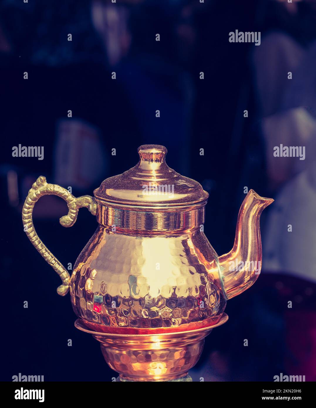 Turkish tea pot made in a traditional style Stock Photo Alamy