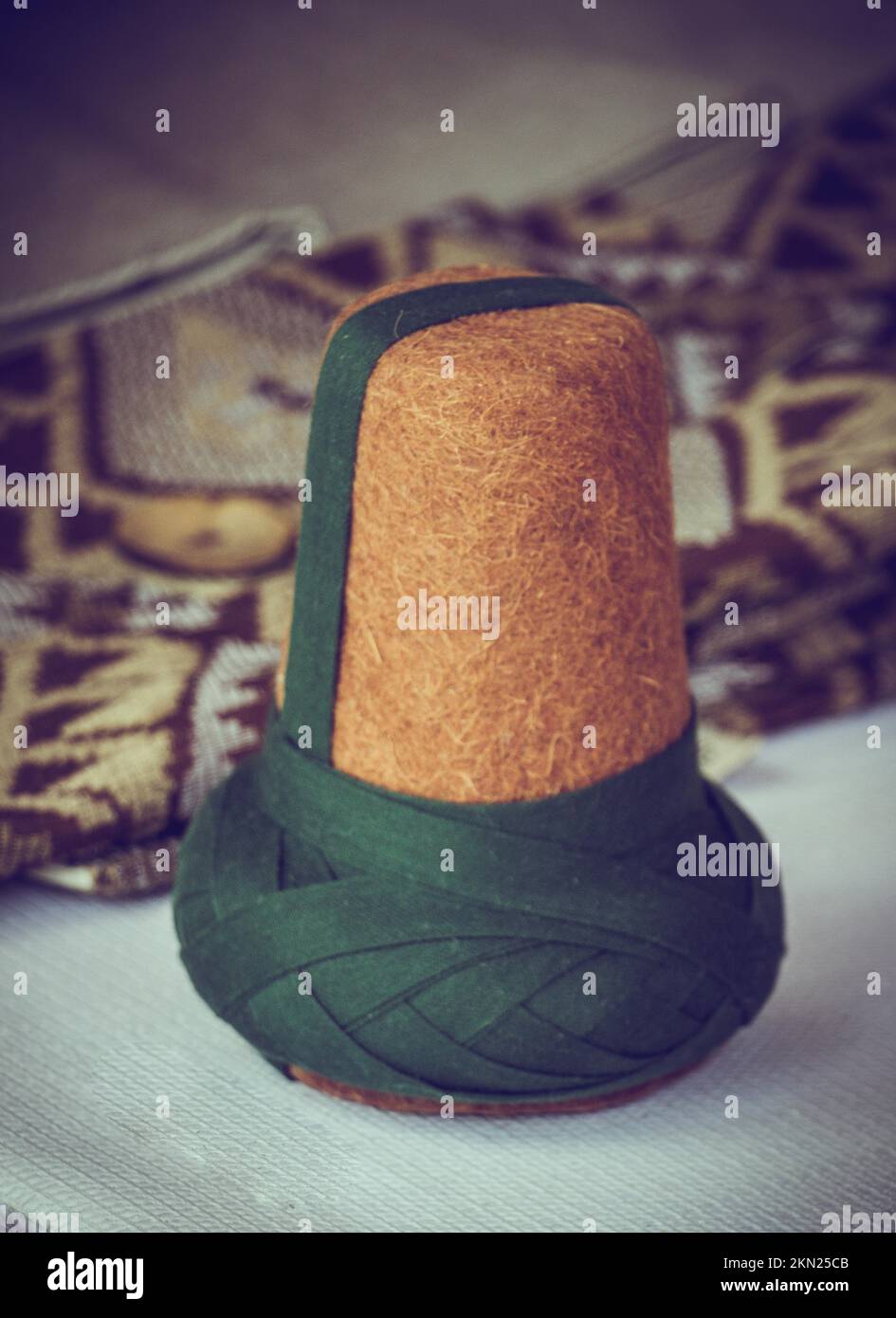 Ottoman fashion turban for sufi dervish man Stock Photo Alamy