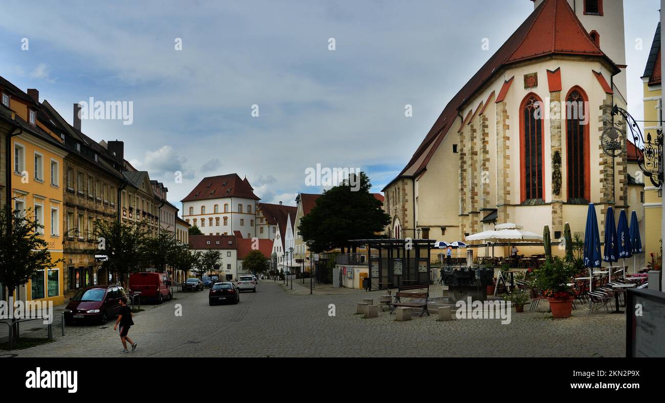 Old town of the city Sulzbach-Rosenberg on 07082017, DEU, Germany,  Sulzbach, Europe Stock Photo - Alamy
