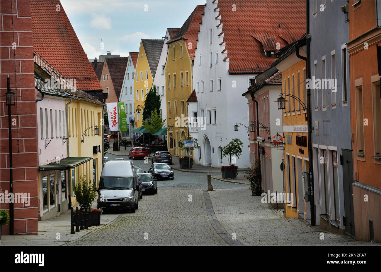 Old town of the city Sulzbach-Rosenberg on 07082017, DEU, Germany,  Sulzbach, Europe Stock Photo - Alamy