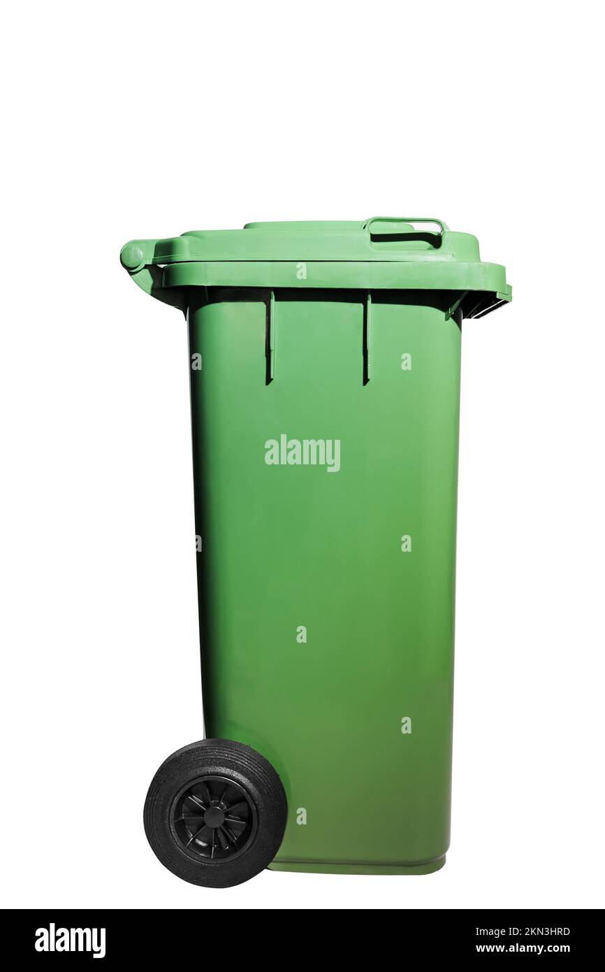 plastic trash can Stock Photo Alamy