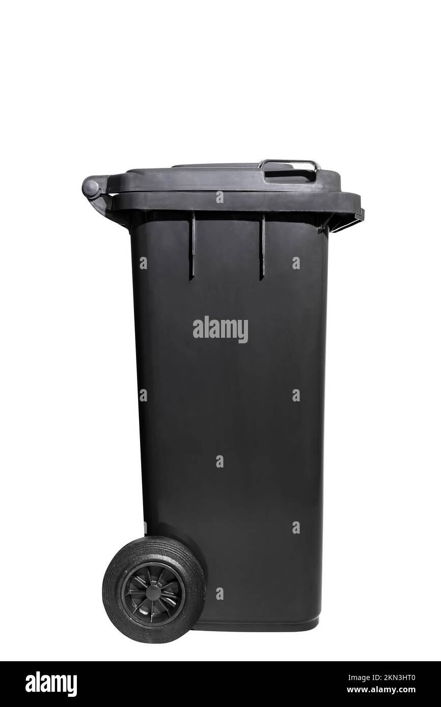 plastic trash can Stock Photo Alamy