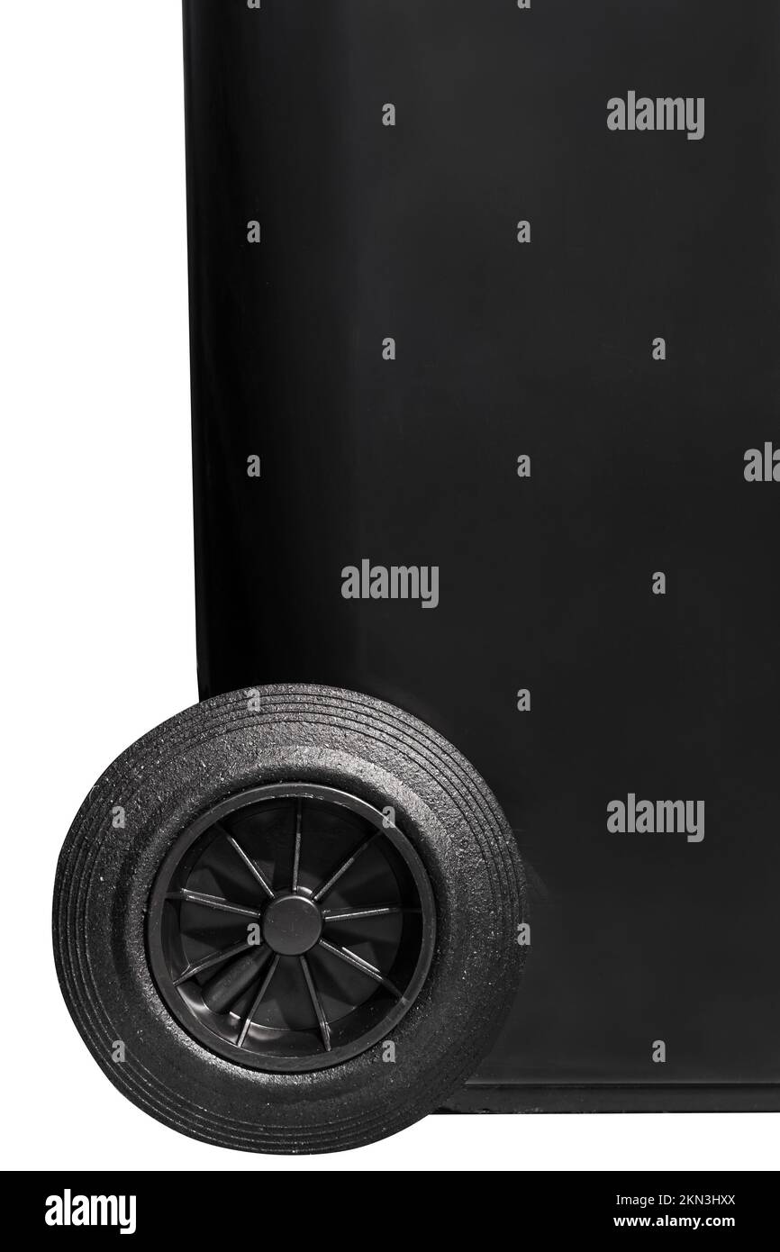 Black wheelie bin hi-res stock photography and images - Alamy